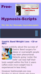 Mobile Screenshot of free-hypnosis-scripts.com